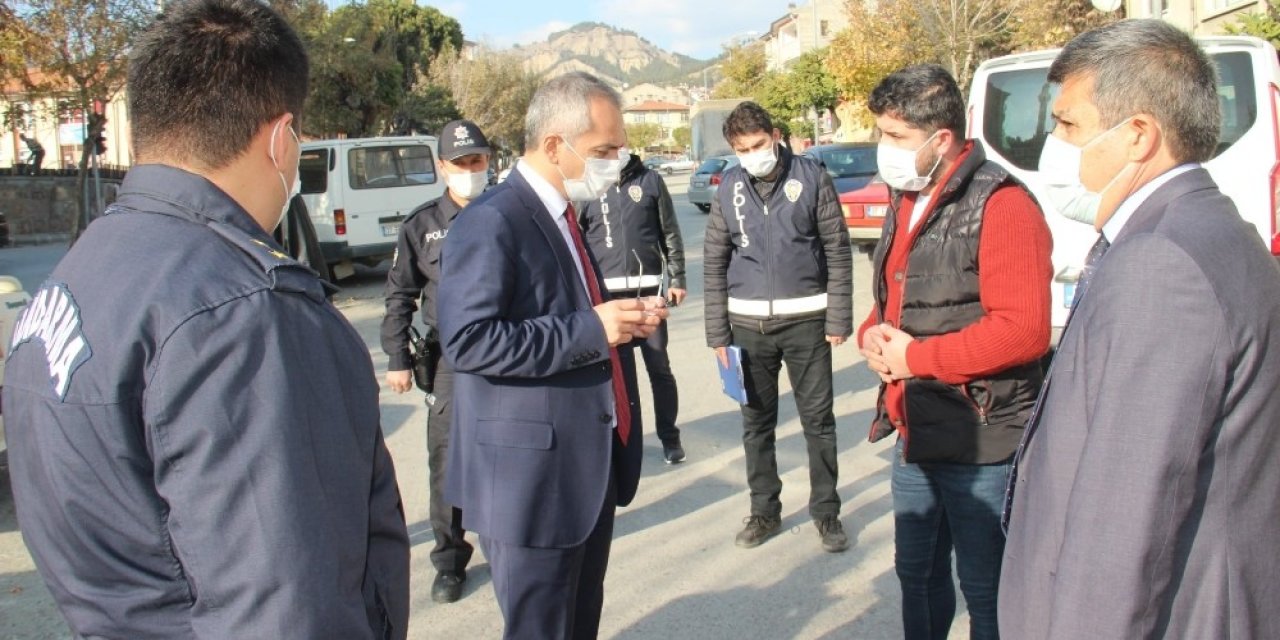 Tosya’da Covid-19 Denetimleri Devam Ediyor