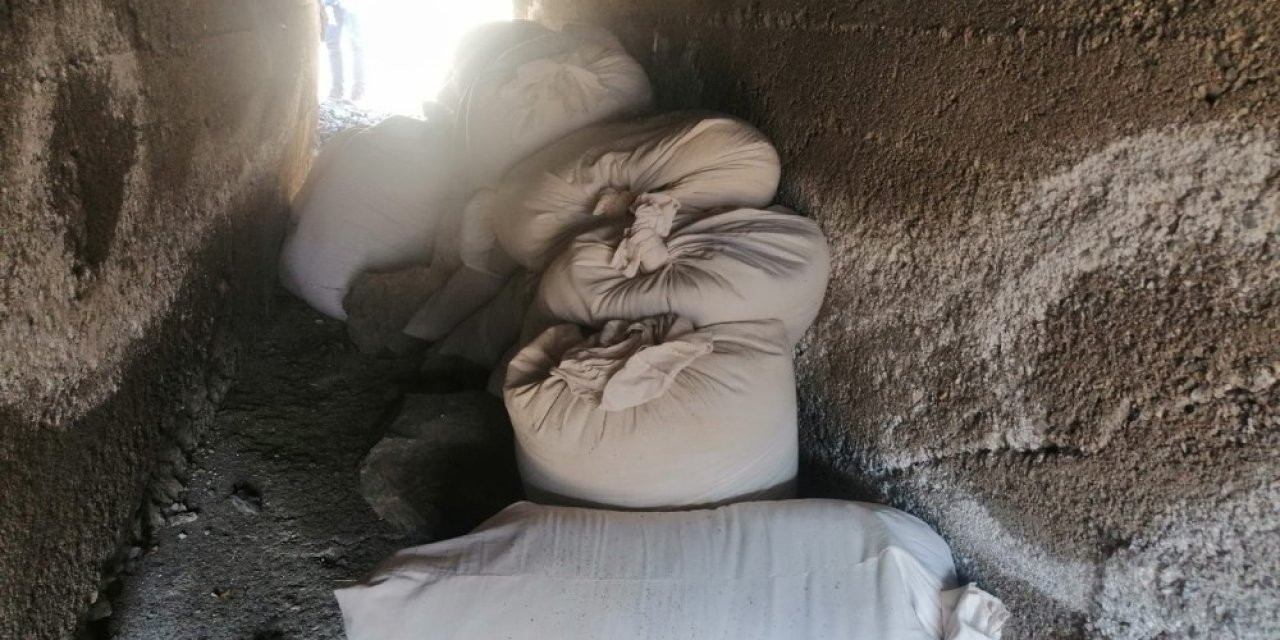 648 Kilogram Uyuşturucuyu Menfezde Saklamışlar