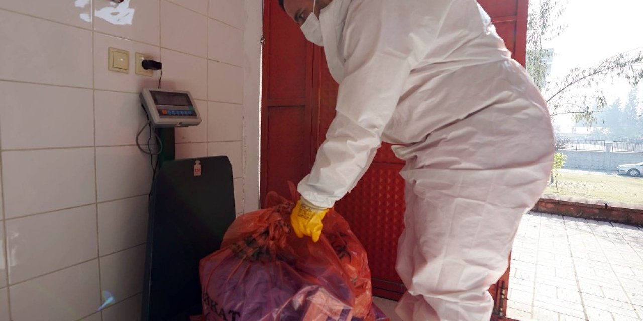 Kahramanmaraş’ta Bin 300 Ton Tıbbi Atık Bertaraf Edildi
