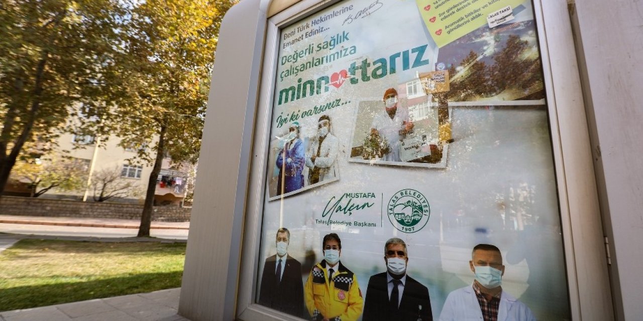 Başkan Yalçın’dan Sağlık Çalışanlarına ’minnetarız’ İlanı