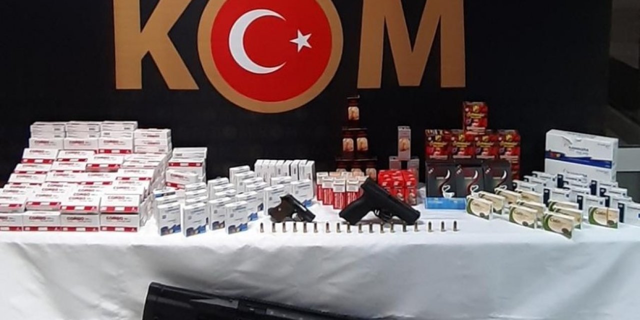 Kastamonu’da Silah Ve İlaç Kaçakçılığı Operasyonu: 2 Gözaltı