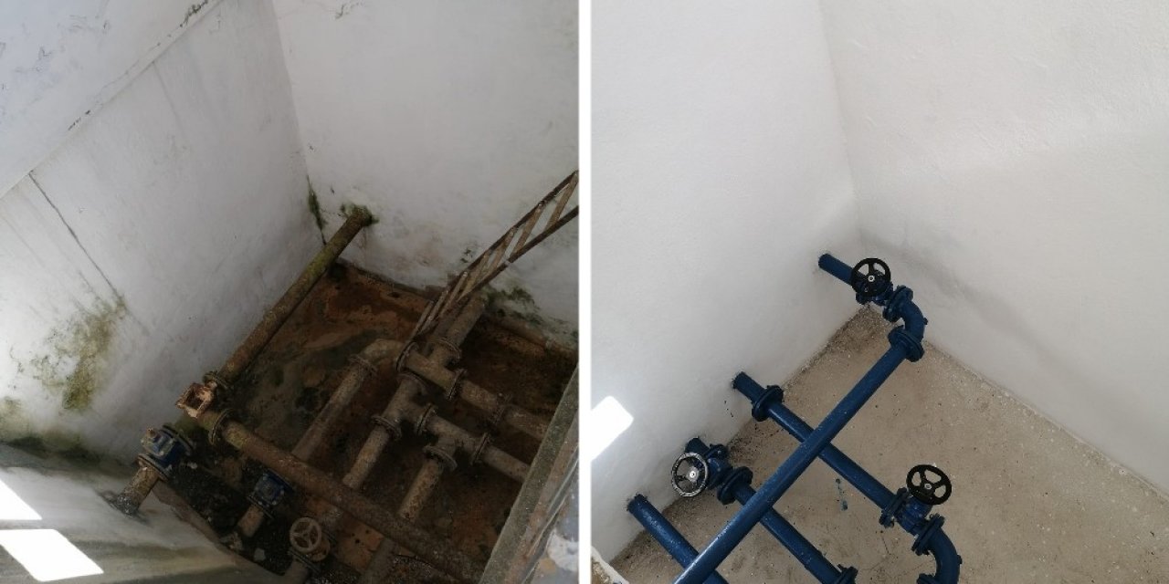 Büyükşehir Su Depolarını Yeniliyor