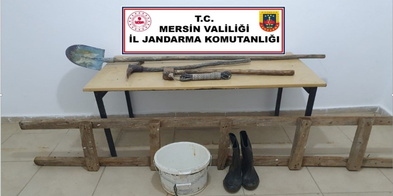 Sit Alanında Kazı Yapan 2 Kişi Suçüstü Yakalandı