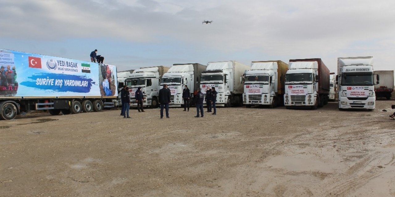 Suriyeli Mağdurlara 200 Ton Kömür Yardımı