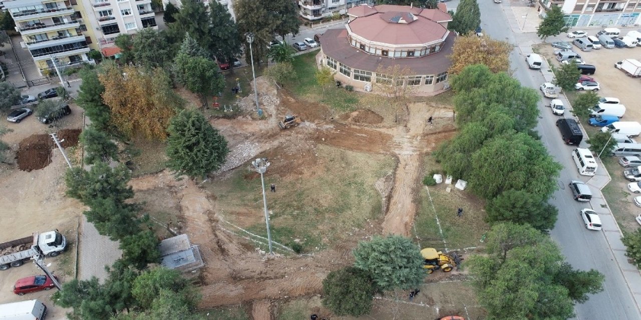 Rafet Şenbaydur Parkı Yenileniyor