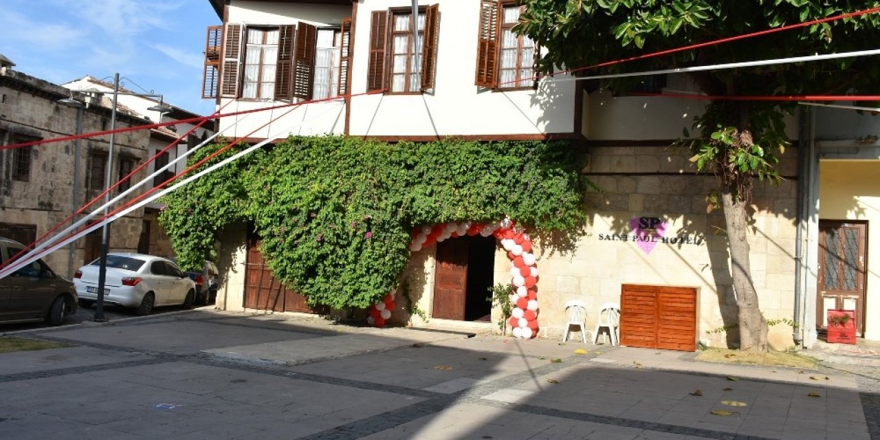 Tarsus’taki Tarihi Butik Otel, Turistlere Hizmet Veriyor