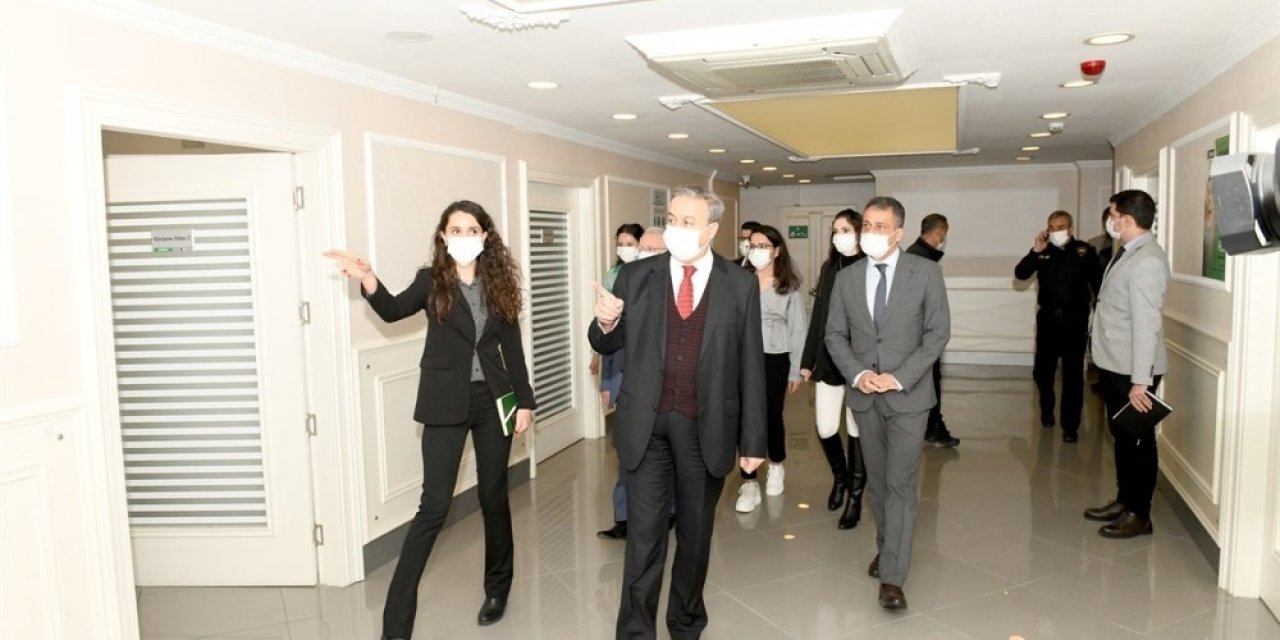 Vali Su, Yeşilay Danışmanlık Merkezini İnceledi