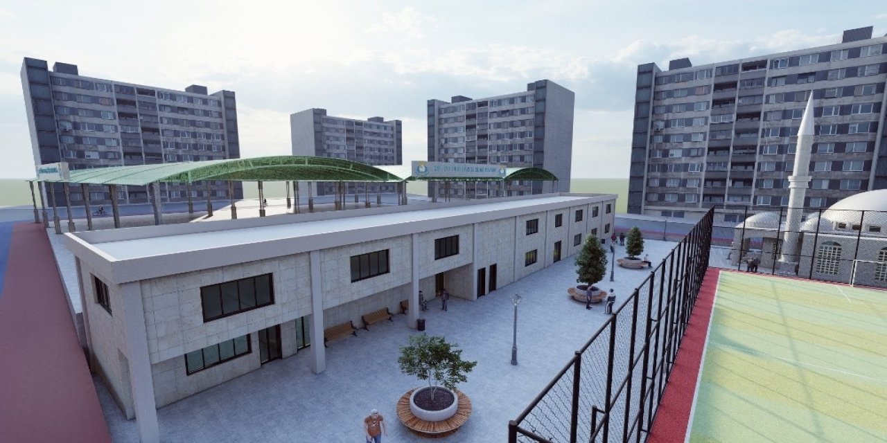 Karşıyaka’ya Semt Pazarı Ve Kompleksi Yapılıyor