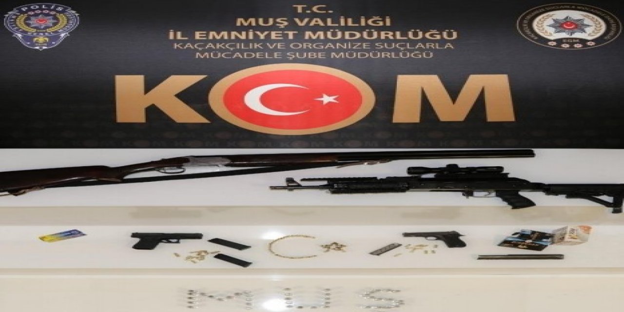 Muş’ta Silah Ticareti Operasyonu: 1 Tutuklama