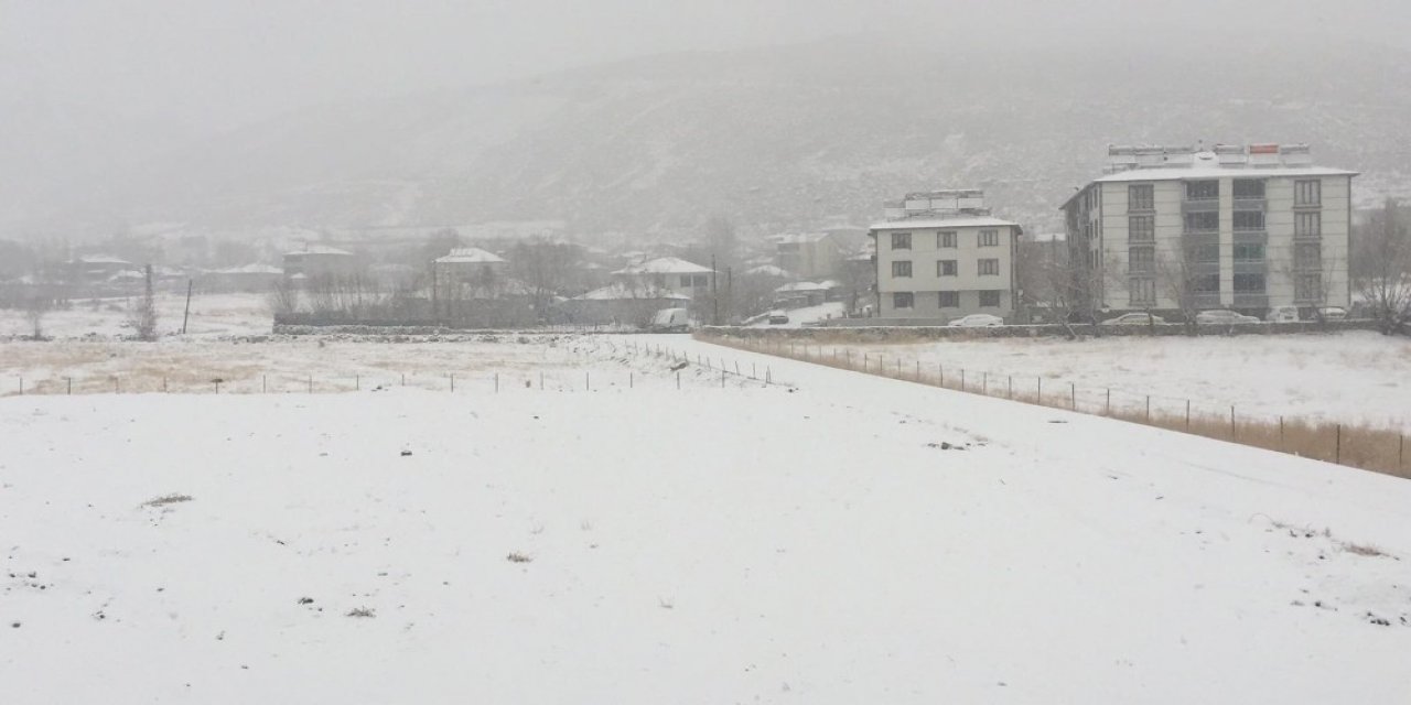 Bingöl Karla Beyaza Büründü