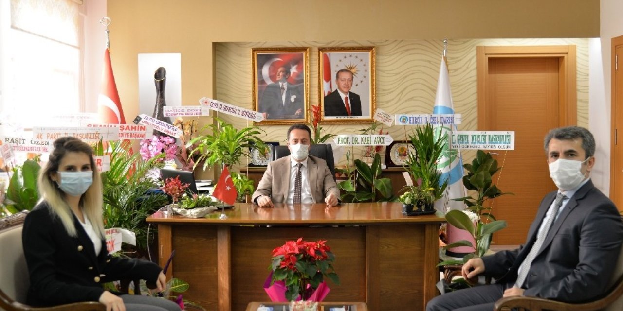 Vali Şentürk’ten İl Özel İdaresi Genel Sekreteri Bayrakçı’ya Ziyaret