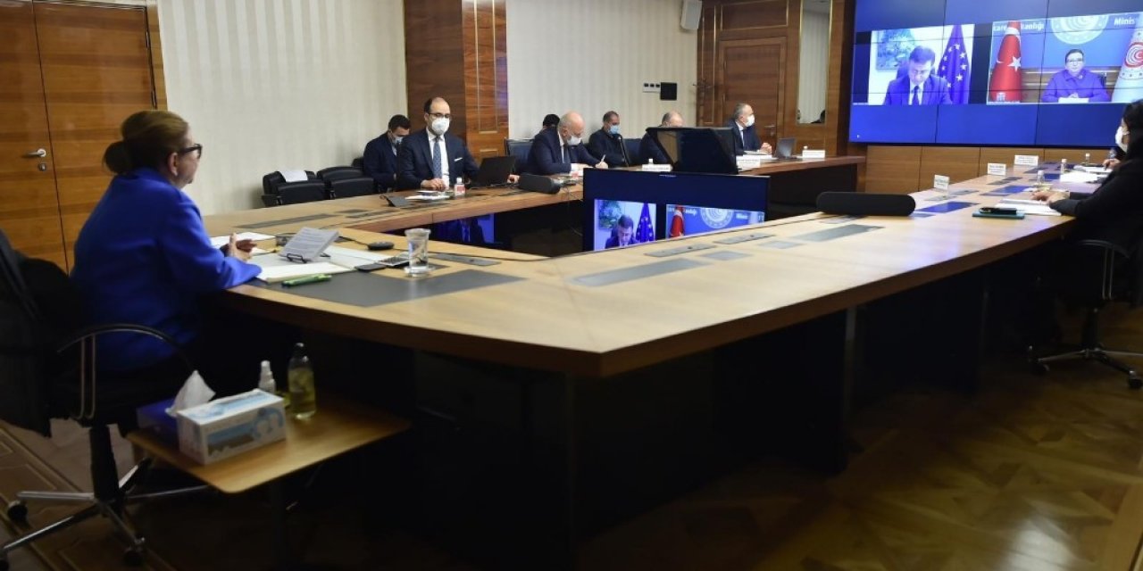 Bakan Pekcan, Ab Ticaret Komiseri Dombrovskis İle Görüştü
