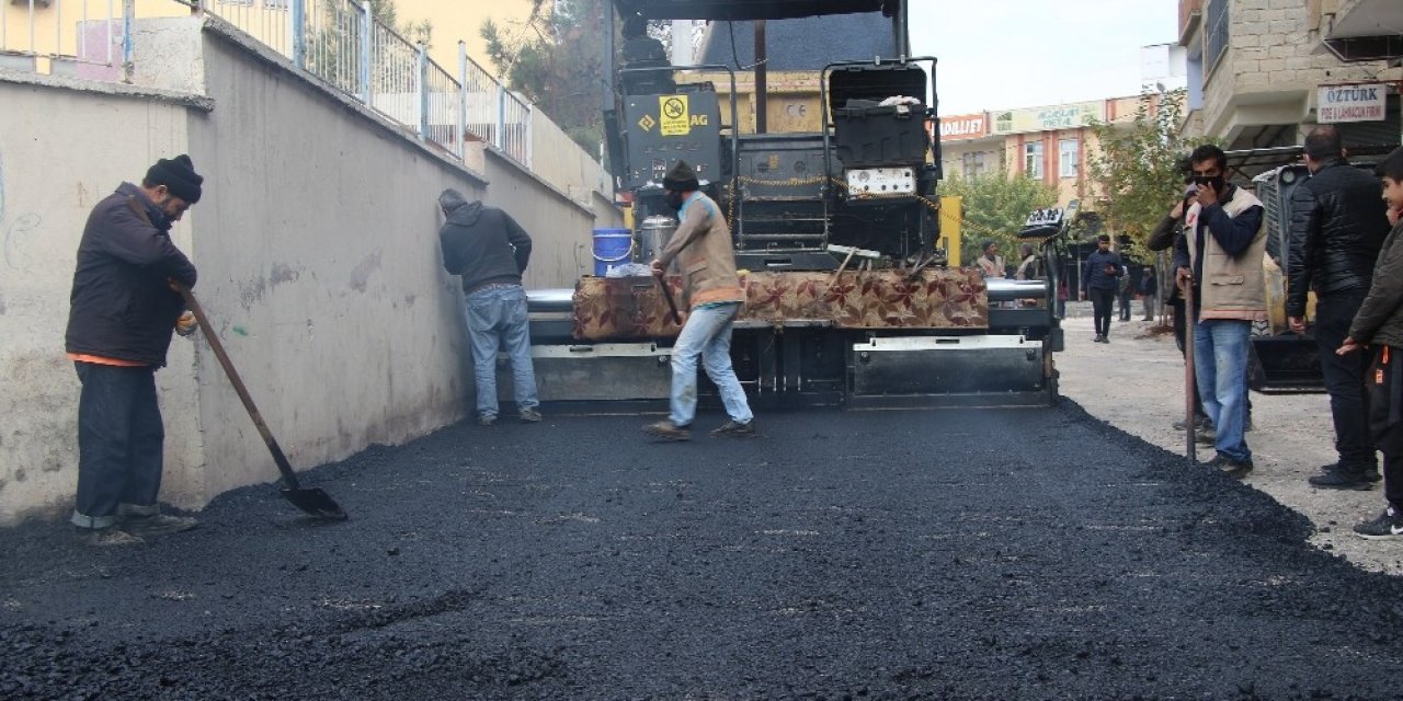 Haliliye’de Sıcak Asfalt Çalışması