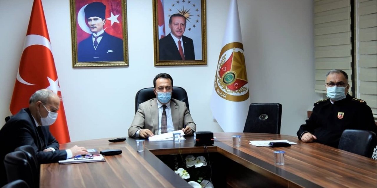 İçişleri Bakanı Süleyman Soylu İle Video Konferans Yöntemiyle Görüştüler