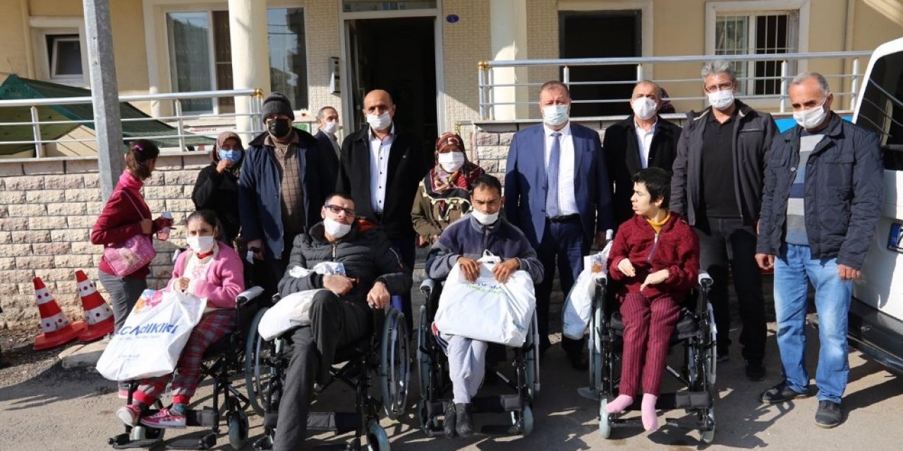 Engellilerin İhtiyaçları Karşılandı