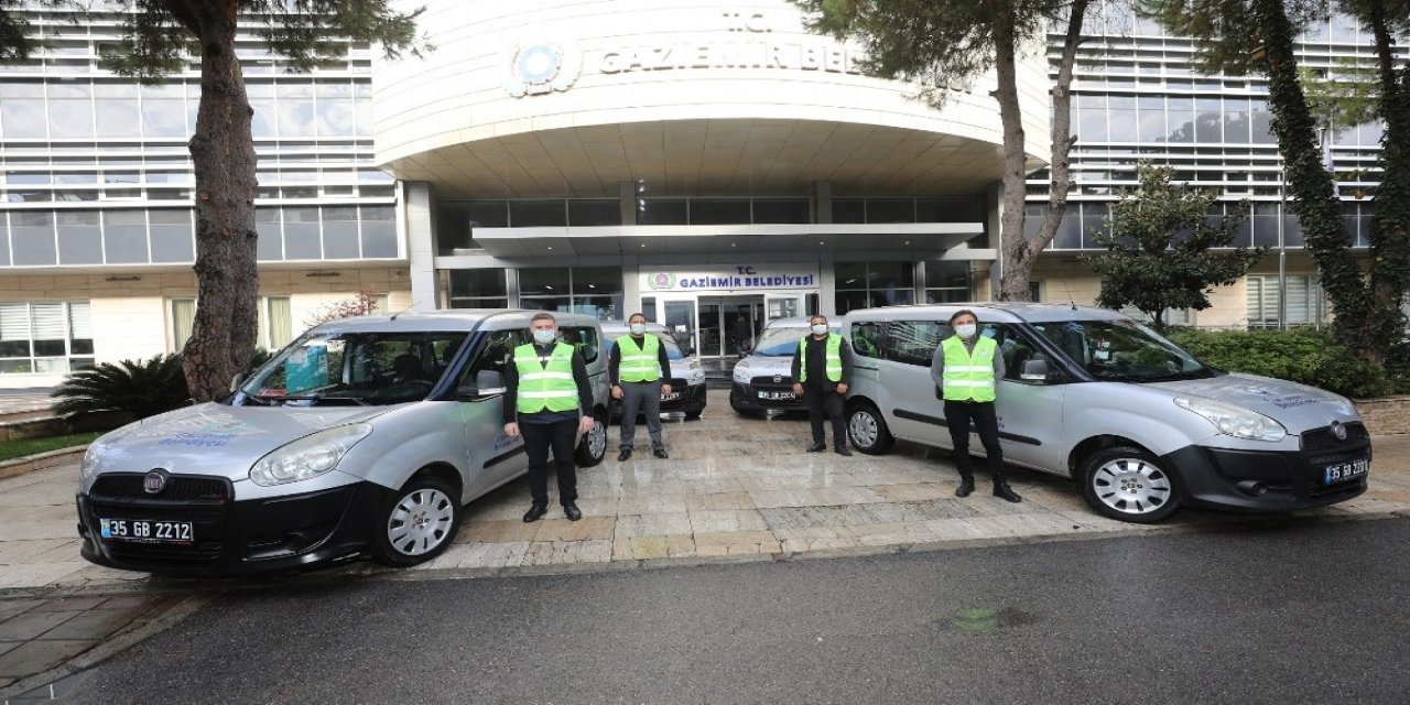 Gaziemir Belediyesinden Filyasyon Ekiplerine Ulaşım Desteği