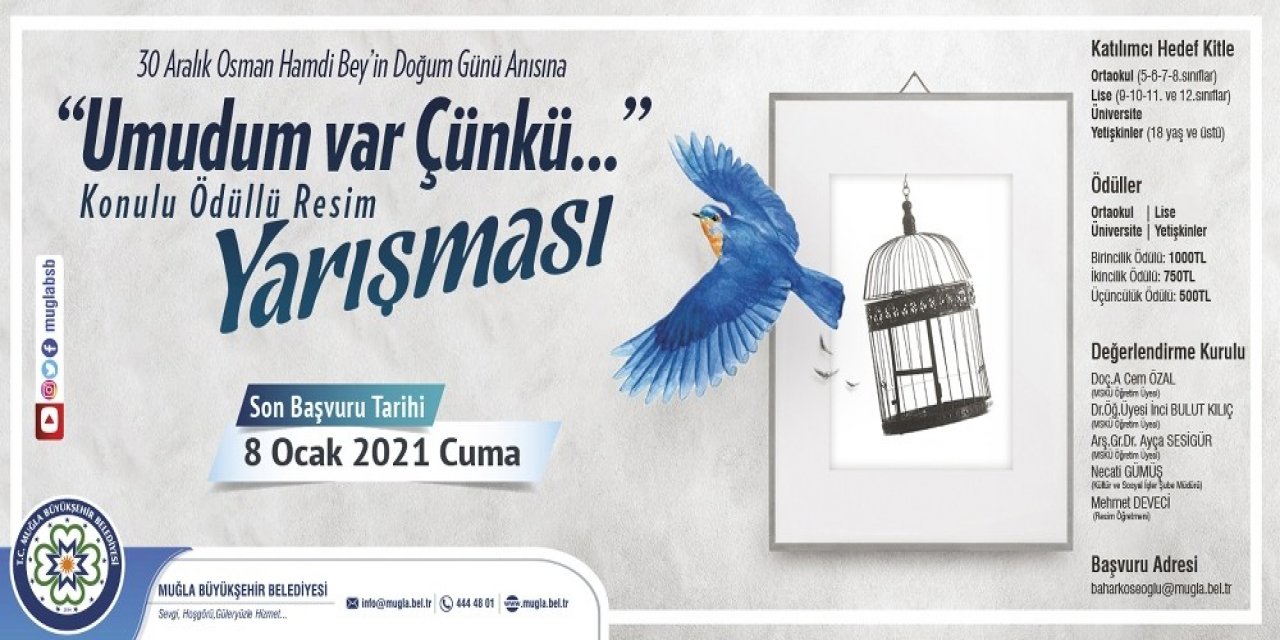 Büyükşehir’den Osman Hamdi Bey Anısına Ödüllü Resim Yarışması