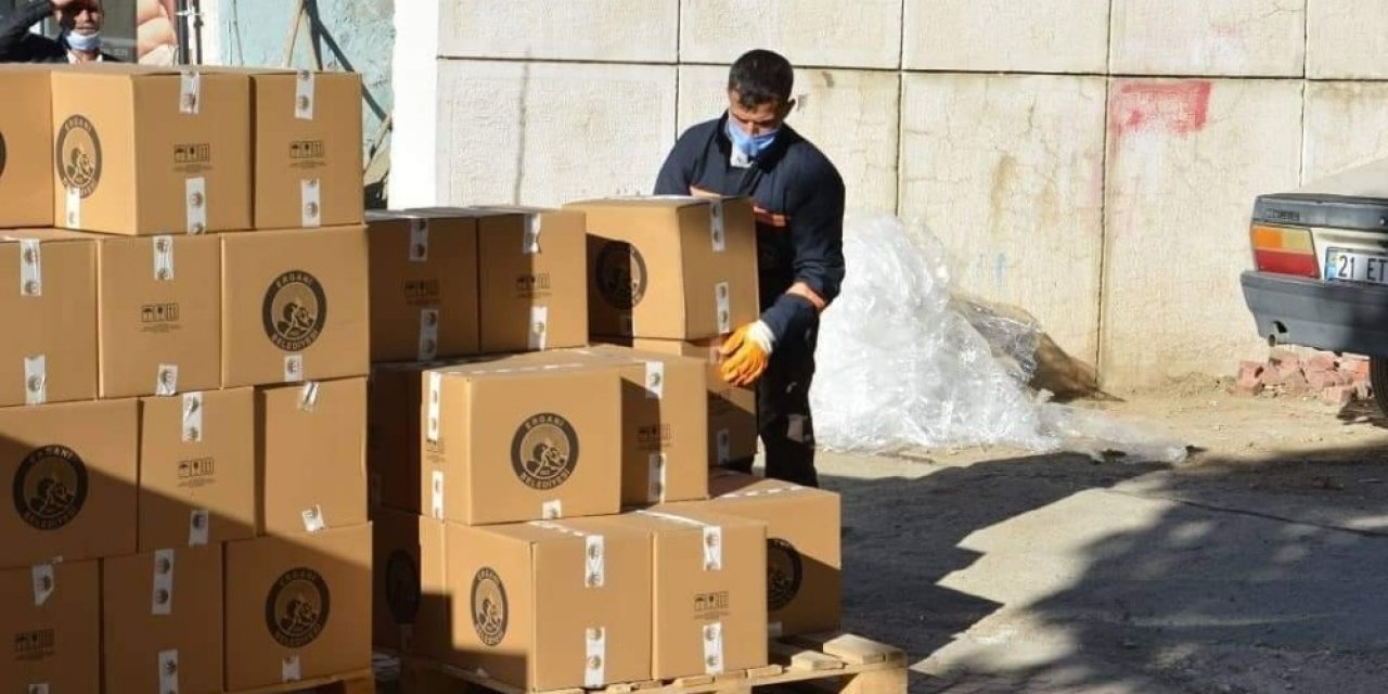 Ergani Belediyesi Taziye Paketi Uygulamasını Hayata Geçirdi