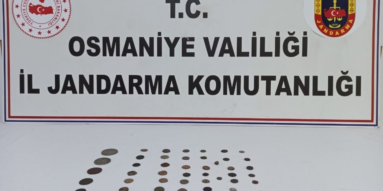 Osmaniye’de 49 Adet Sikke Ele Geçirildi