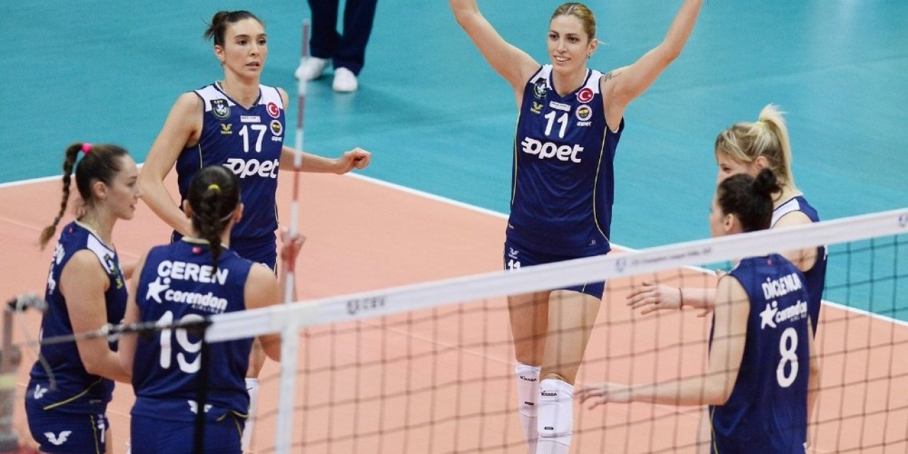 Fenerbahçe, Cev Şampiyonlar Ligi’nde 2’de 2 Yaptı