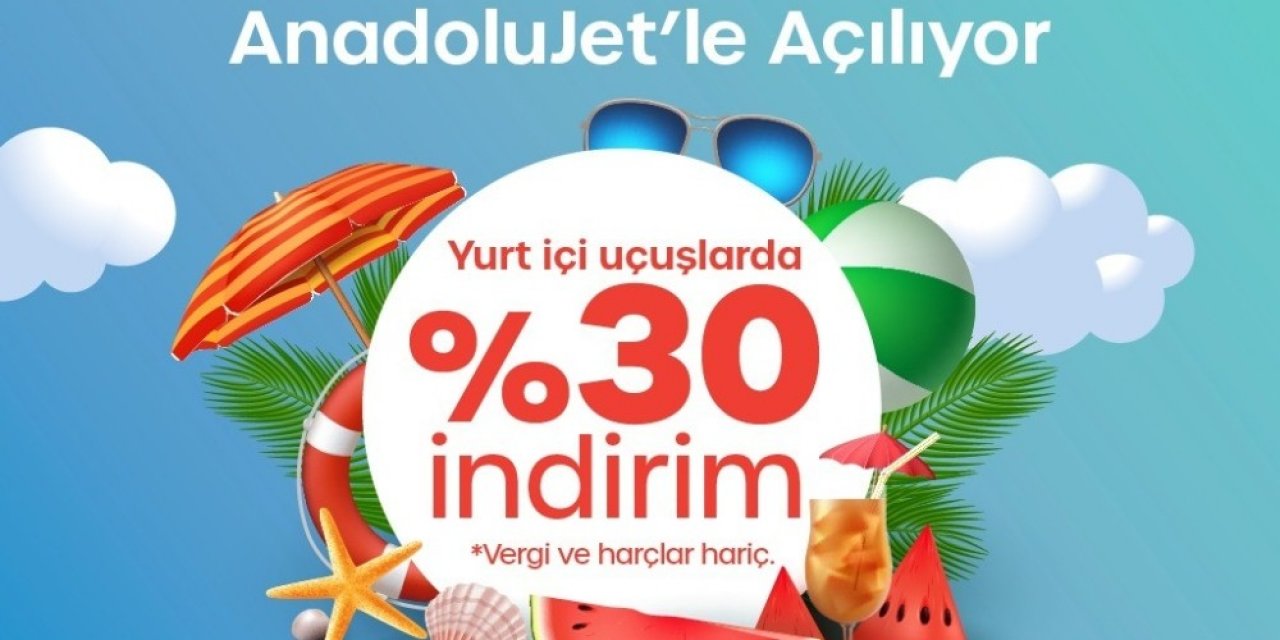 Anadolujet’ten Yaz Kampanyası