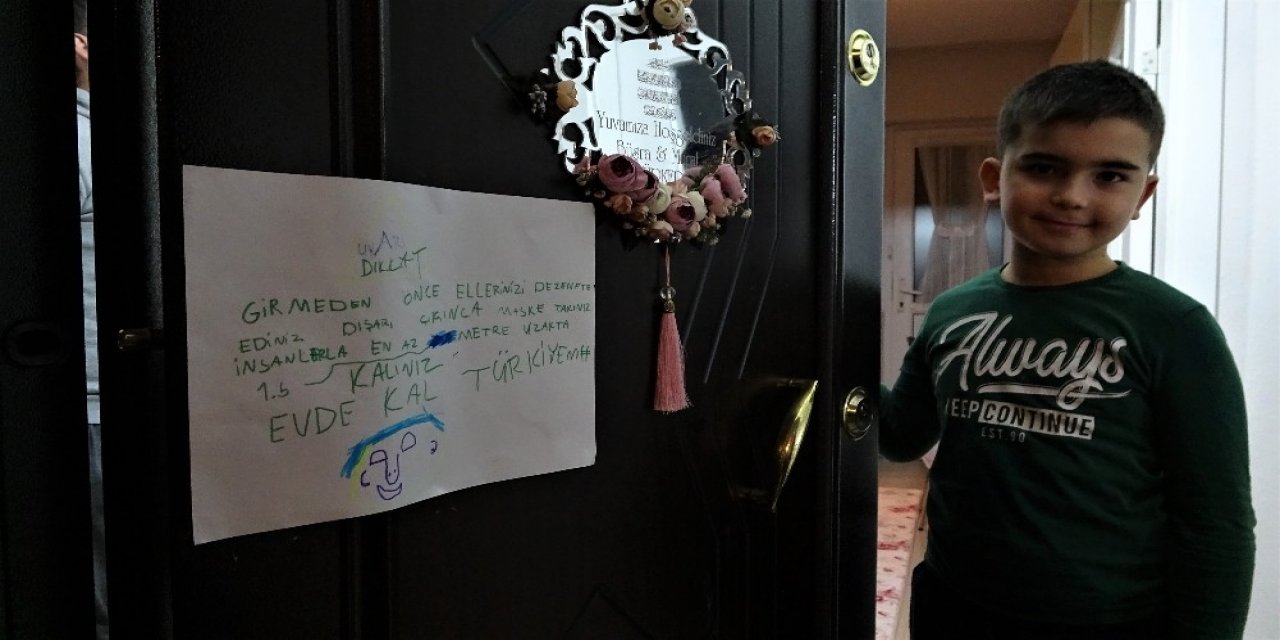 Kurallara Uymayanlara İnat 8 Yaşındaki Çocuktan Anlamlı Mesaj