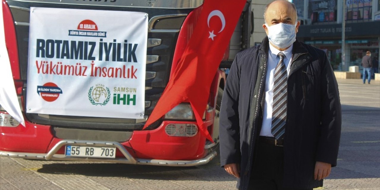 Samsun’dan Suriye’ye Yardım Eli