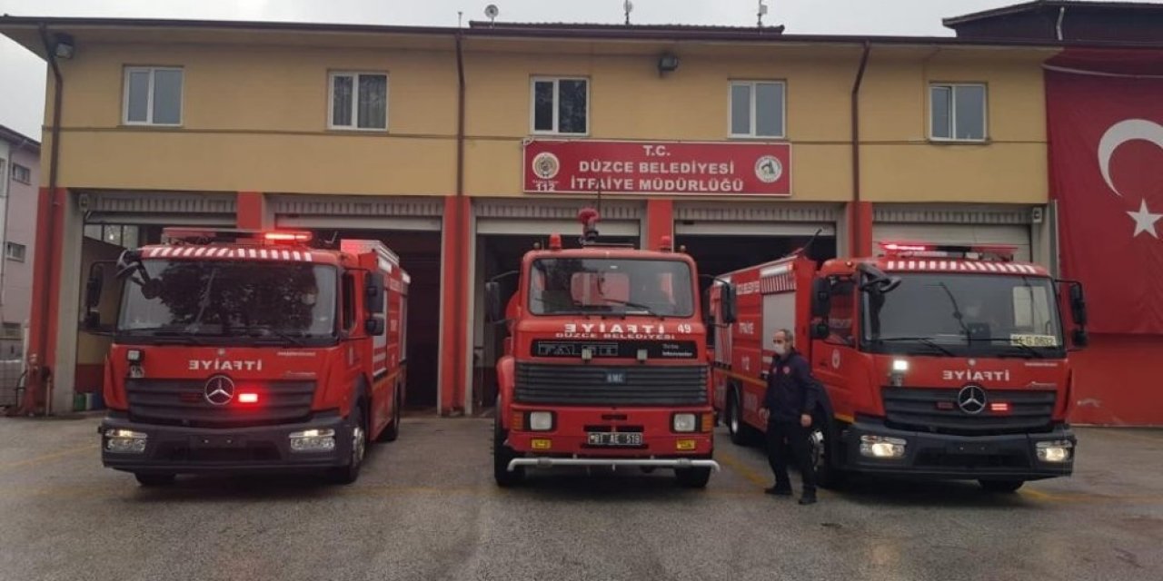 Düzce İtfaiyesi Bir Ayda 53 Yangına Müdahale Etti