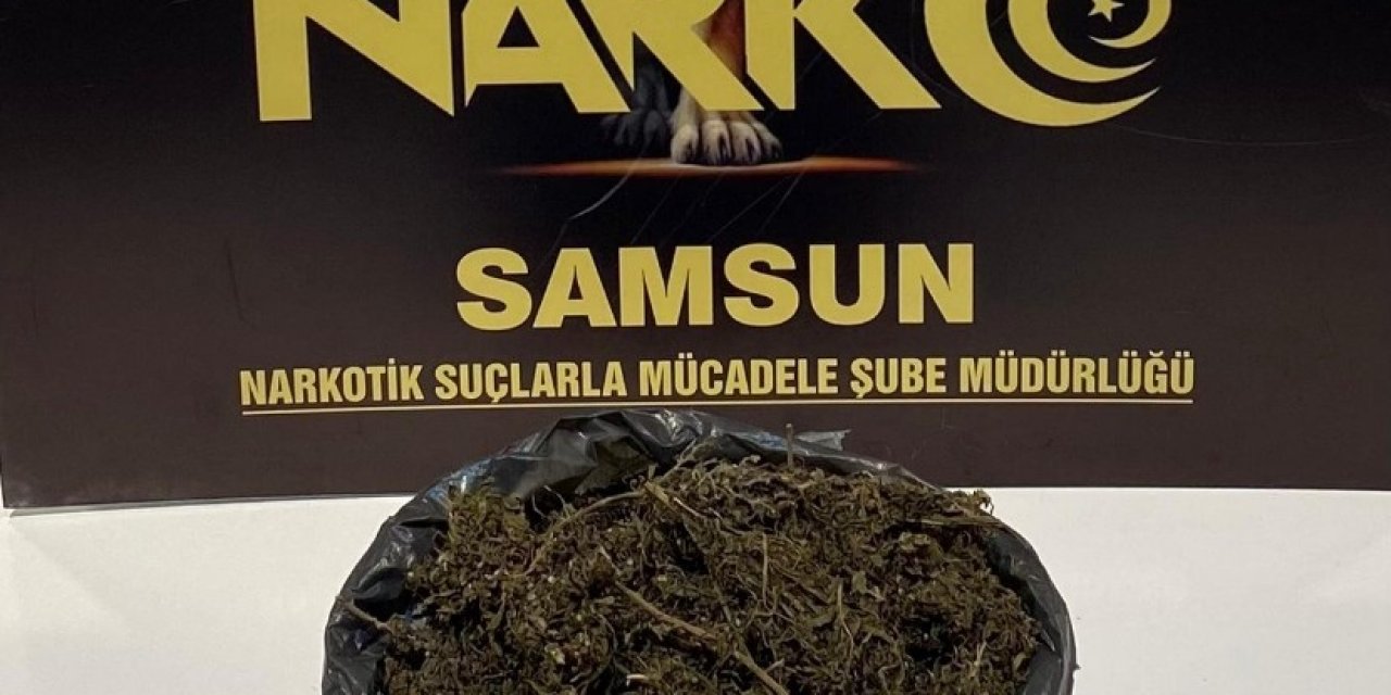 Samsun’da Bir Evde 1 Kilo 311 Gram Esrar Ele Geçirildi