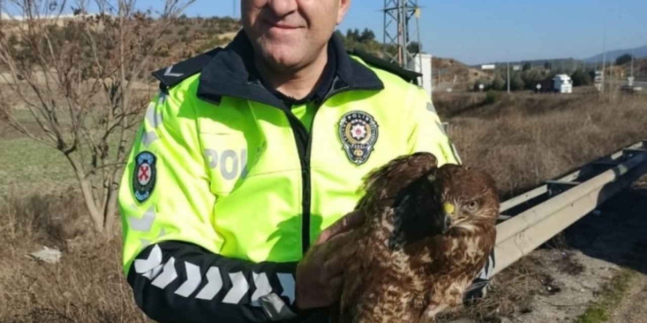 Devriye Gezen Trafik Polisleri Buldu