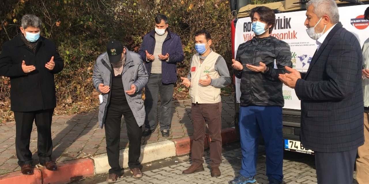 İhh Yardım Tırı Suriye İçin Yola Çıktı