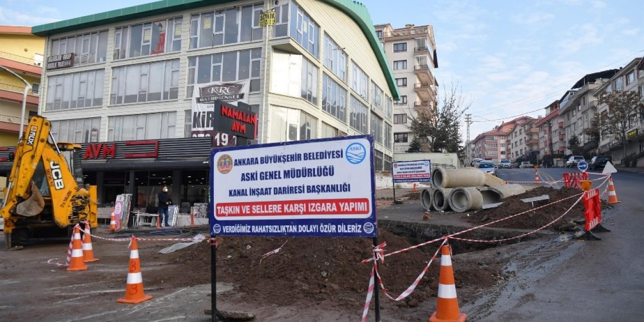 Aski Ekipleri Mamak Ve Yenimahall’de Altyapı Çalışması Başlattı