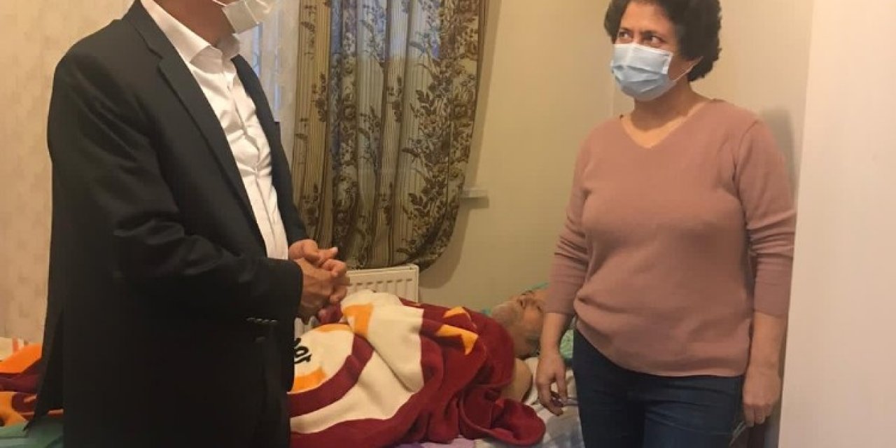 Datüb’ten Sürgünün Tanığı Engelli Vatandaşa Elektrikli Sandalye Desteği