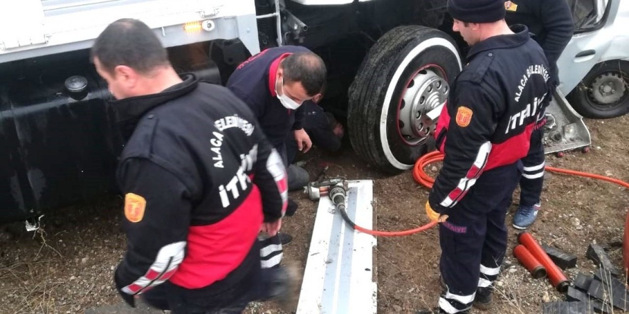 Çorum’daki Trafik Kazası