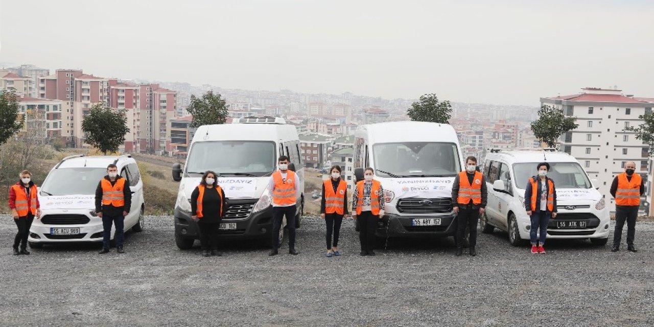 Atakum Belediyesi’nden Kısıtlamada Ulaşım Desteği