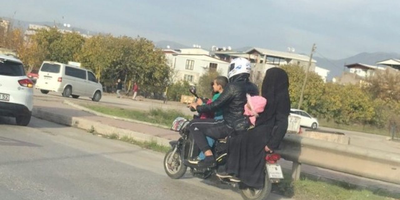 Çocuklarının Hayatını Hiçe Saydı...bursa’da Tehlikeli Yolculuk