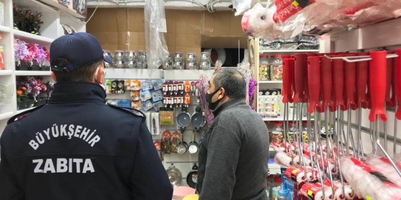 Büyükşehir Zabıta Ekiplerinden Sıkı Denetim