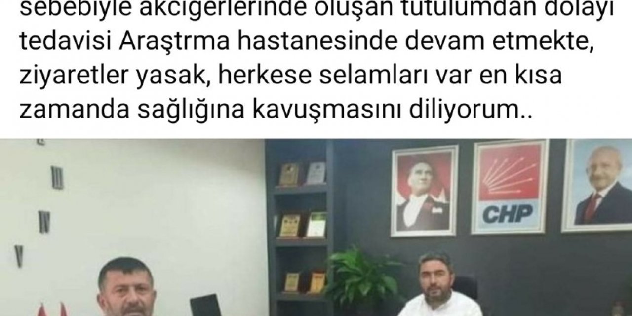 Chp’li Veli Ağbaba Hastaneye Kaldırıldı