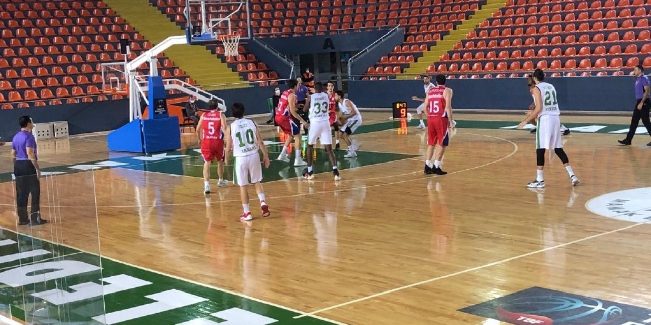 Mamak Belediyesi Basketbol Takımı Zorlu Mücadeleden Galip Ayrıldı
