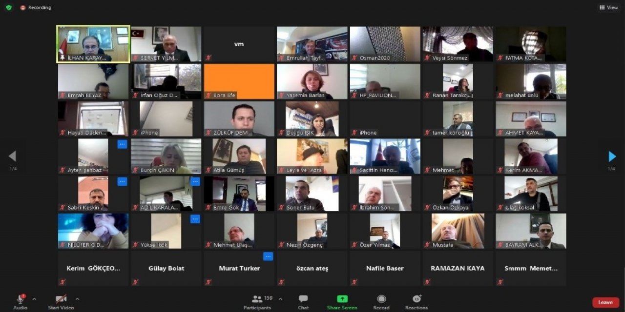 Yapılandırma Kanunu Online Semineri Gerçekleştirildi