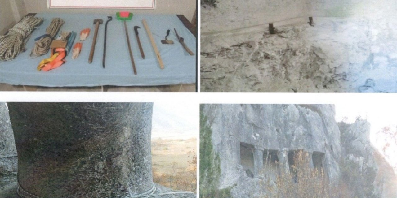 Sinop’ta Kaçak Kazı Yapanlara Suçüstü