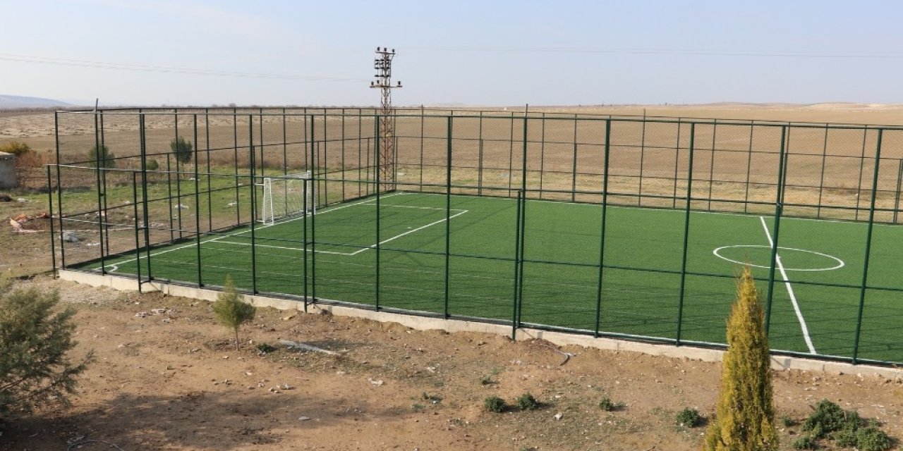 Karaköprü Kırsalında Spor Tesisleri Artıyor