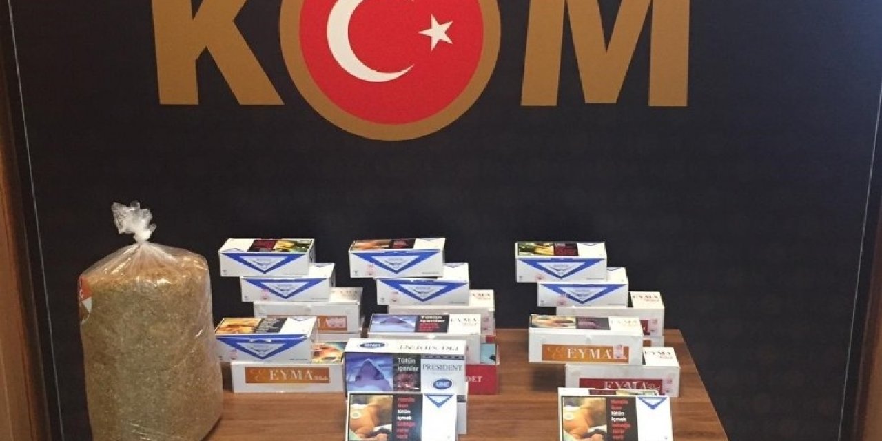 Çanakkale’de Kaçak Tütün Operasyonu