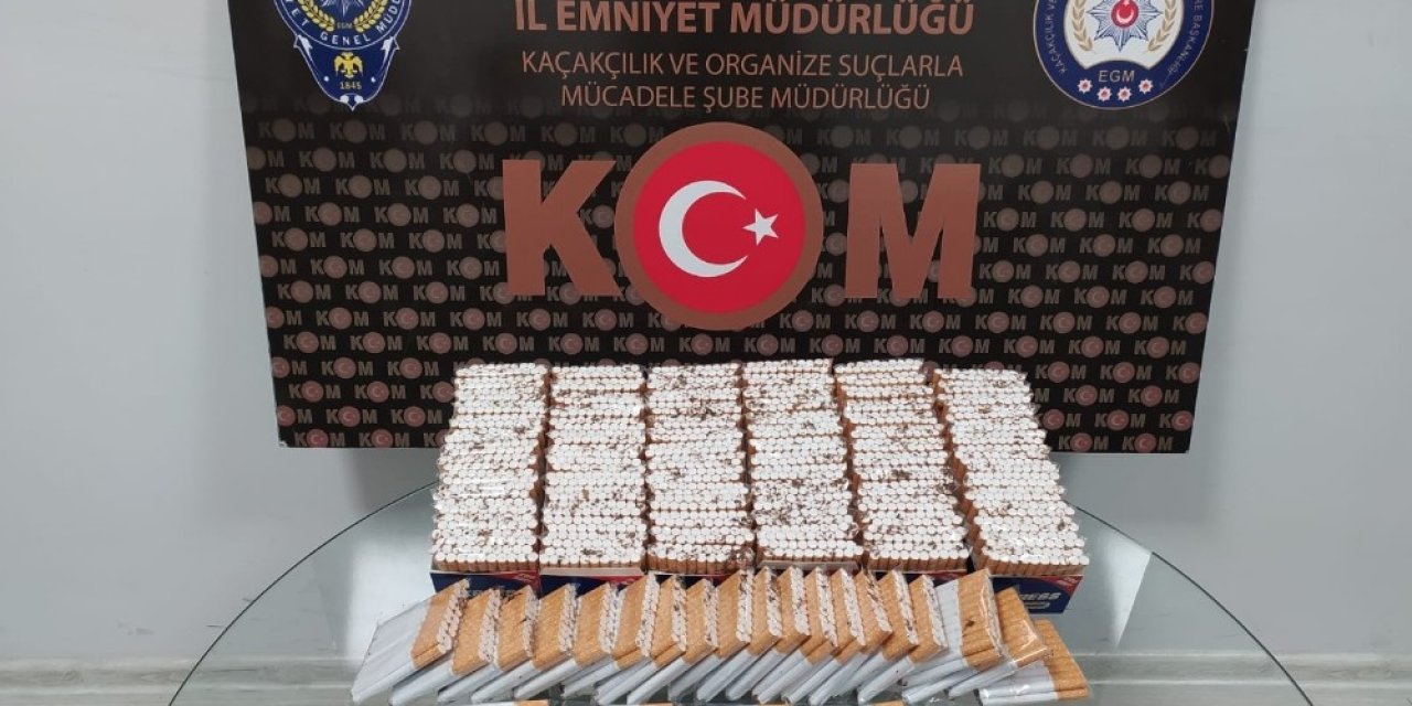 Kütahya’da 200 Paket Kaçak Sigara Ele Geçirildi