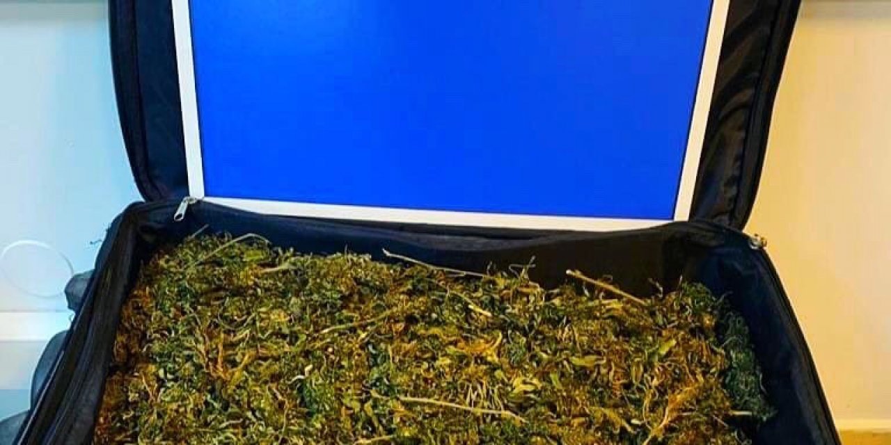Konya’da 5 Bin 50 Gram Esrar Yakalandı