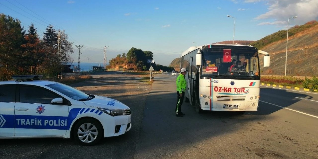 Polis Ekipleri Denetimlerini Aralıksız Sürdürüyor
