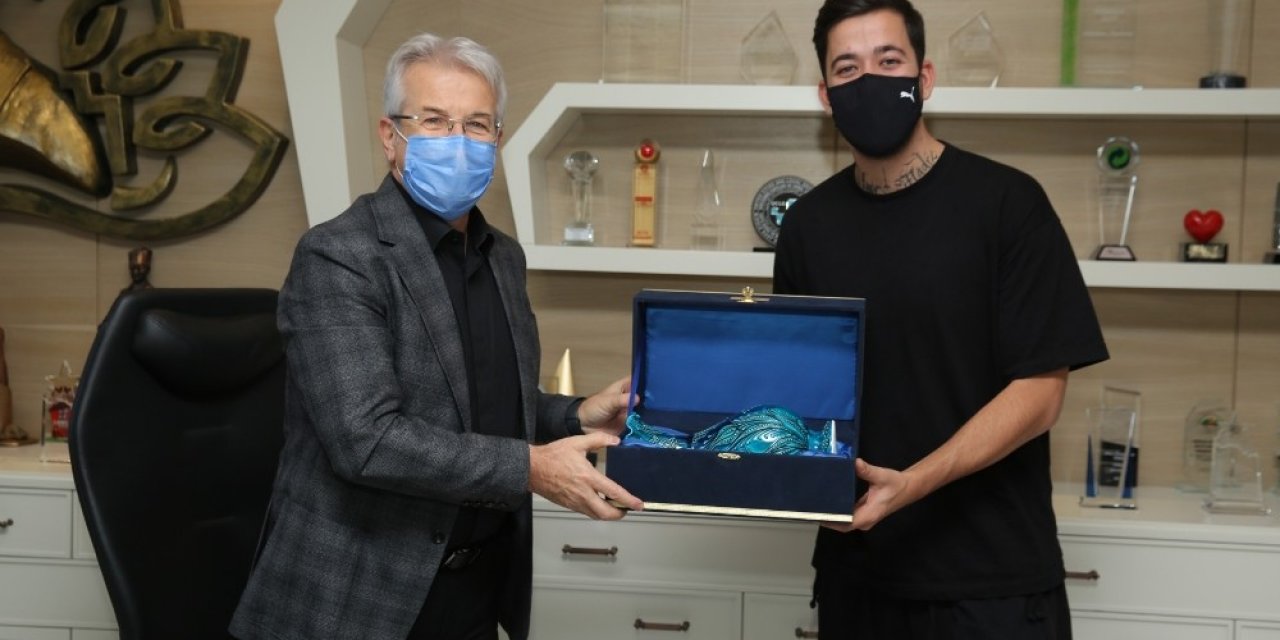 Ünlü Dj’den Başkan Erdem’e Ziyaret