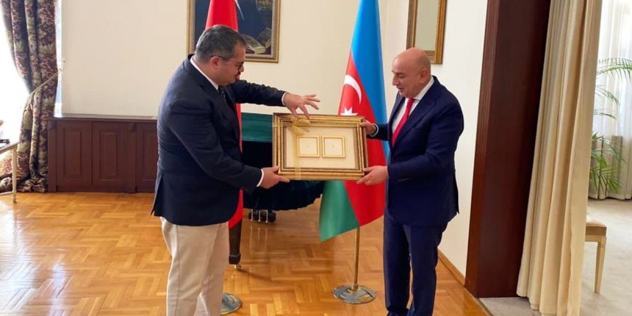 Keçiören Belediyesi’nden Azerbaycan Zaferini Tebrik Ziyareti