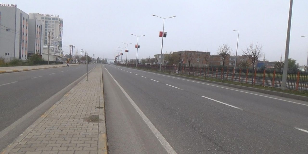 Diyarbakır’ı Korona Virüs Kısıtlaması Sessizliği Bürüdü