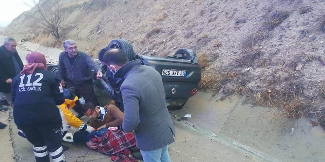 Malatya’da Trafik Kazası: 3 Yaralı